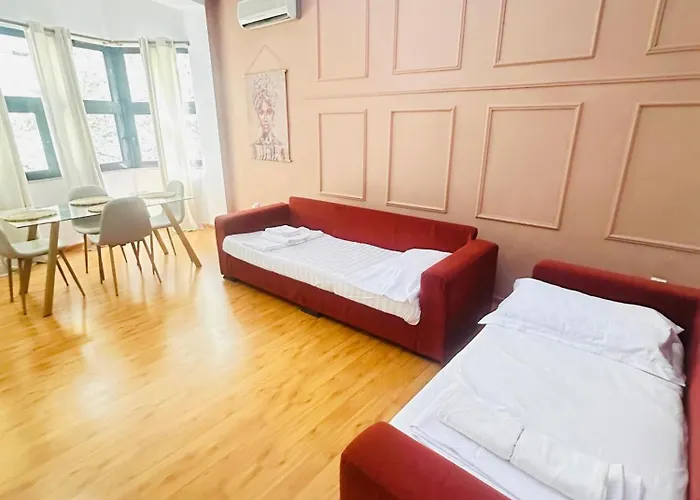 דירה Sunlight & Comfort Flat 4 Pax טיראנה